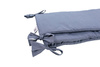 Navy blue Linen Schutzabdeckung 60x120/70x140