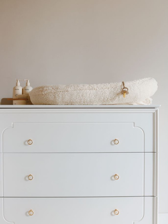 Royal timeless white 3-drawer chest