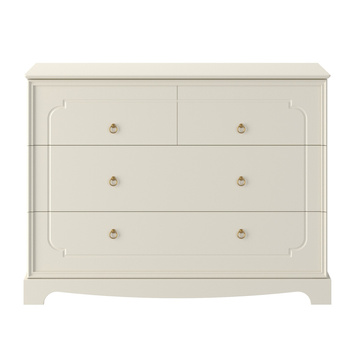 Royal  latte 4-drawer chest
