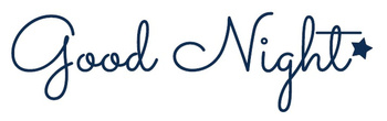 Naklejka Good Night