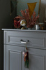 Ines neutral gray 2-door chest