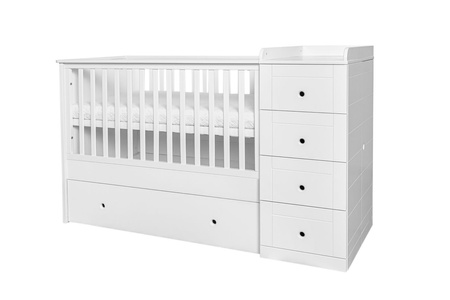 Paso Doble  łóżeczko 60x120 snow bliss