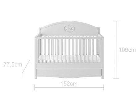 Good Night snow bliss Kinderbett 70x140