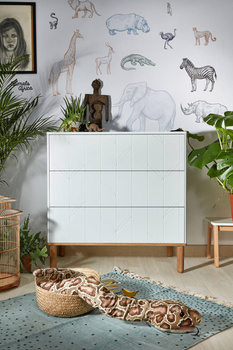 Toteme botanic 3-drawer chest