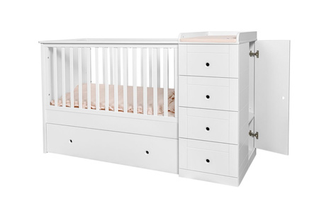 Paso Doble  łóżeczko 60x120 snow bliss