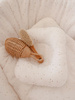 Set: Moses Basket Meeko with mattress+stand+textiles  Golden dots