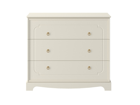 Royal latte 3-drawer chest