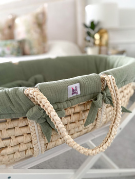 Textiles to the Moses basket Khaki