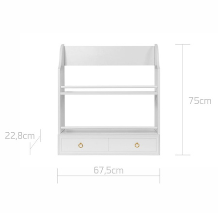 Royal latte wall shelf