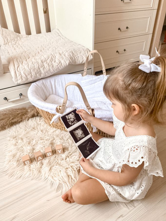 Zestaw do kosza Mojżesza Golden Dots Snow