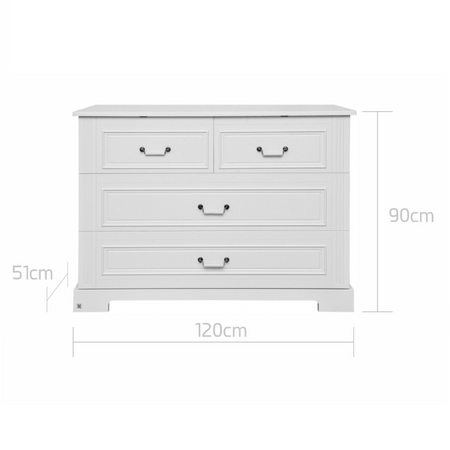 Furniture set Ines elegant white