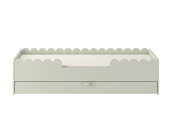 Book Nook sage Kinderbett im Montessori-Stil 80x160 mit Schublade