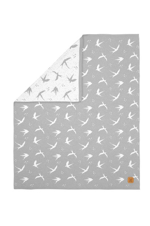Fly Cotton Child's blanket Classic Gray