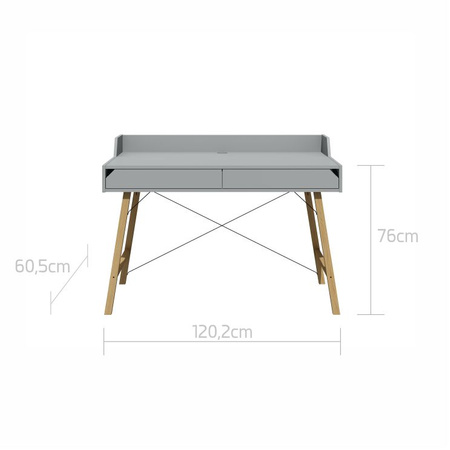Lotta gray desk