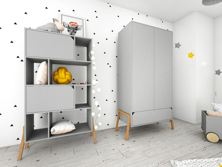 Lotta gray Zweitüriger Schrank