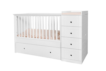 Paso Doble  łóżeczko 60x120 snow bliss