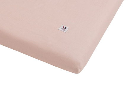 Dusty pink linen bed sheet 60x120