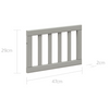 Bellamy Lotta toddler bed rail gray