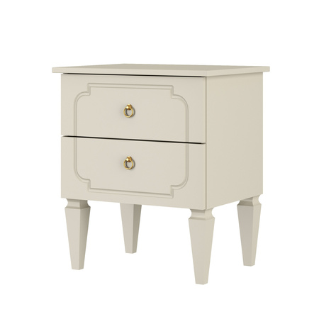 Royal latte bedside table