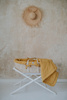 Set: Moses Basket Meeko with mattress+stand+textiles Honey