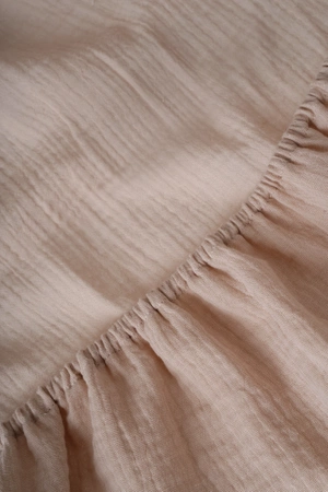 Sesame muslin bed sheet 80x160