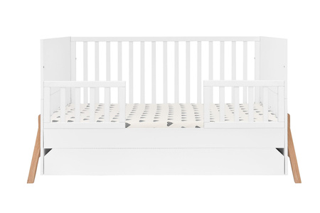 Bellamy Lotta/ Royal toddler bed rail snow/ timeless white