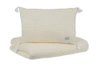 Cushion and bedspread set milk