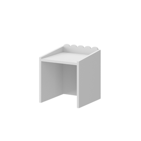 Book Nook snow Montessori Set – children's desk with two chairs