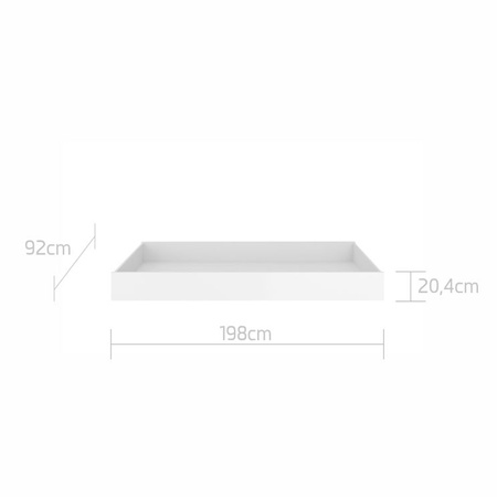 Lotta latte drawer 90x200