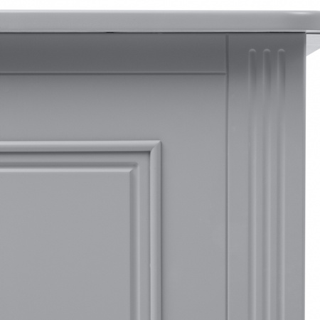 Ines neutral gray Kinderbett 70 x140 mit Sofafunktion