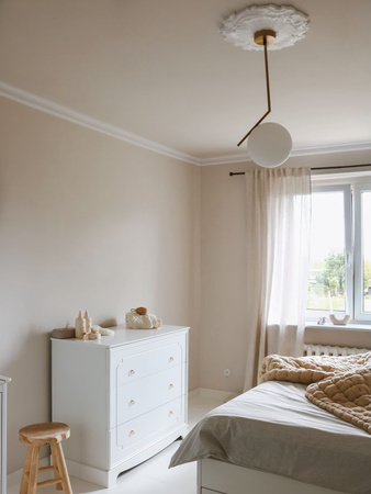 Royal timeless white 3-drawer chest