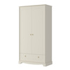 Royal latte 2-door wardrobe