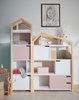 Manhattan Phoebe flamingo bookcase