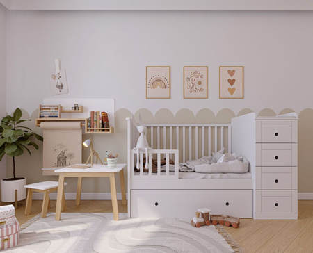 Paso Doble  łóżeczko 60x120 snow bliss