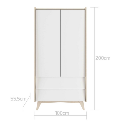 So sixty 2-door wardrobe