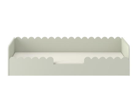 Book Nook sage Kinderbett im Montessori-Stil 80x160 mit Schublade