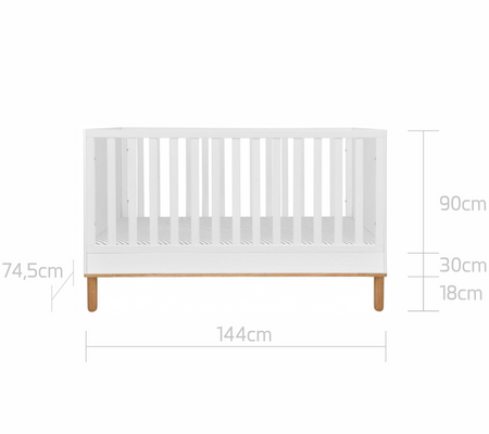 Toteme botanic Kinderbett 70x140