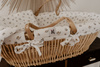 Textiles to the Moses basket  Vintage