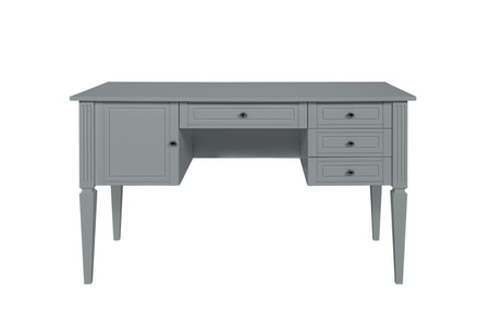 Ines neutral gray Schreibschrank