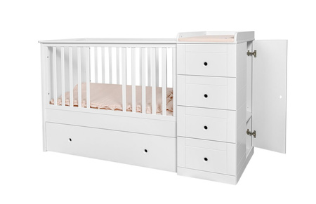 Paso Doble  łóżeczko 60x120 snow bliss