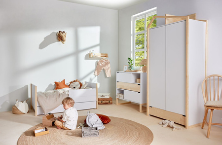 Tatam 2-door wardrobe