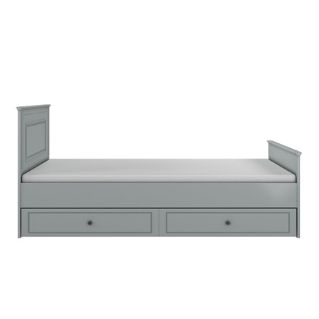 Ines neutral gray Bett 90x200