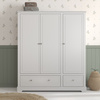 Marylou snow bliss 3-door wardrobe