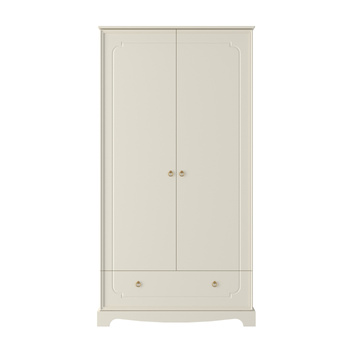Royal latte 2-door wardrobe