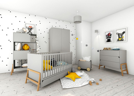 Lotta gray Zweitüriger Schrank