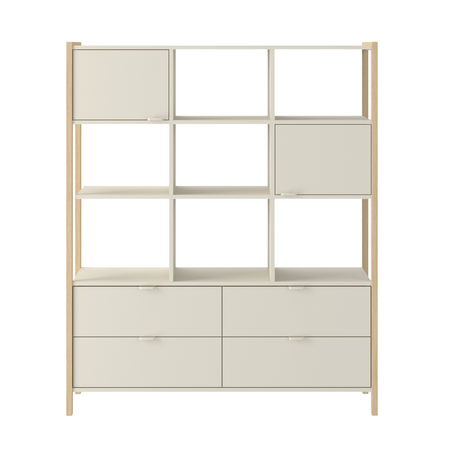 Versa Wide Bookcase – modern bookcase for kids’ and teens’ rooms