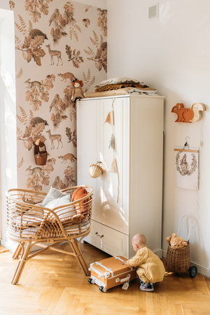 Ines elegant white Zweitüriger Schrank