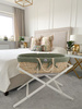 Set: Moses Basket Meeko with mattress+stand+textiles Khaki