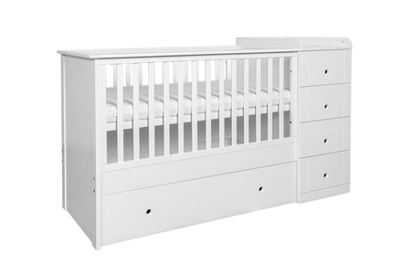 Paso Doble  łóżeczko 60x120 snow bliss