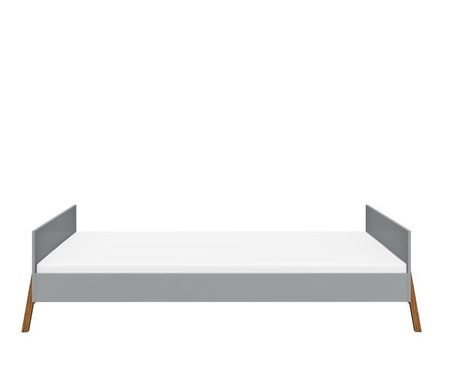 Lotta gray Bett 90x200